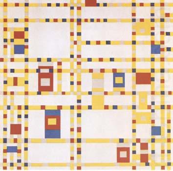 Broadway Boogie-Woogie (mk09), Piet Mondrian